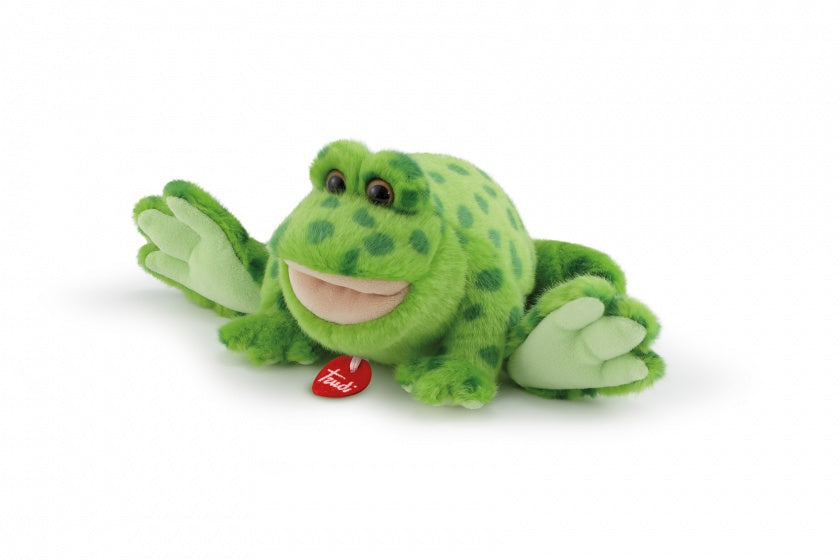 knuffelkikker Rita 41 cm groen