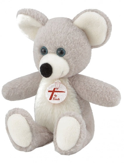 knuffel muis grijs 27 cm
