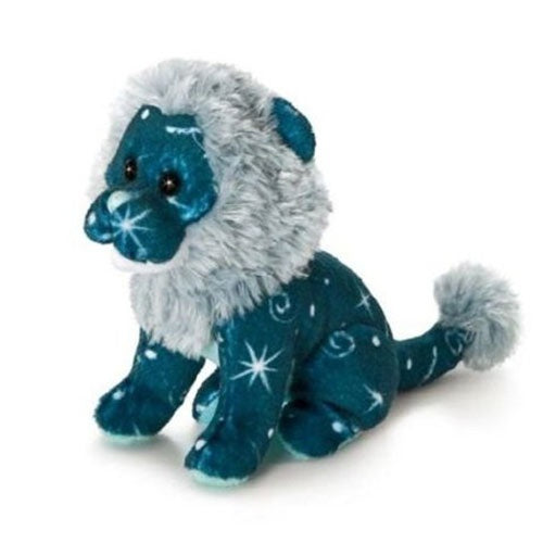 Sterrenbeeld Leeuw 9 cm blauw