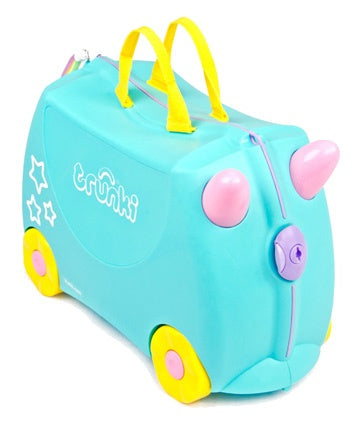 Ride-On eenhoorn Una koffer blauw 46 x 30 x 21 cm