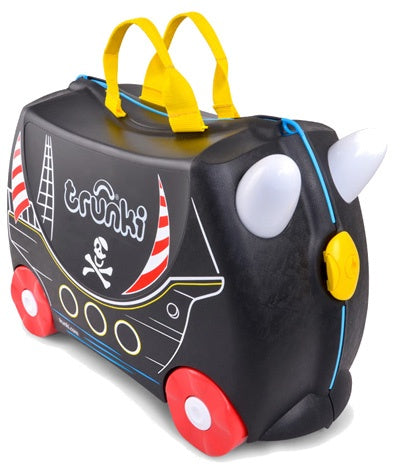 Ride-On piraat Pedro koffer zwart 46 x 30 x 21 cm