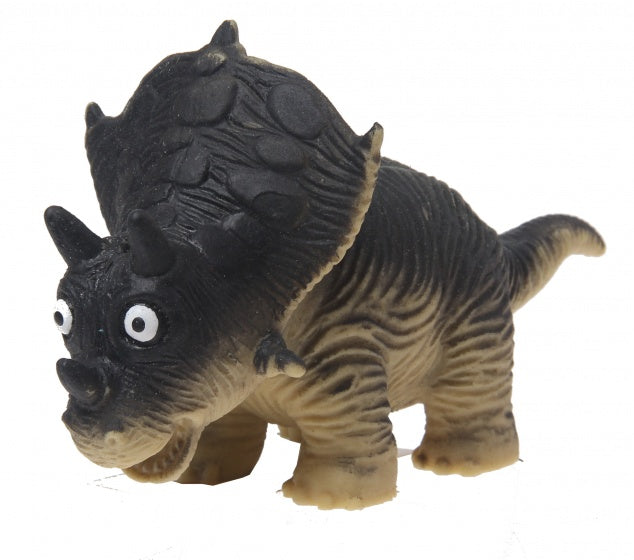 knijpfiguur dinosaurus zwart 14 cm
