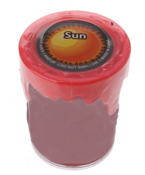 Solar Slijm Sun 5 x 6 cm rood