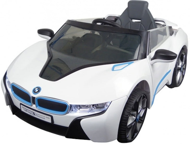 i8 accuvoertuig 6V auto wit