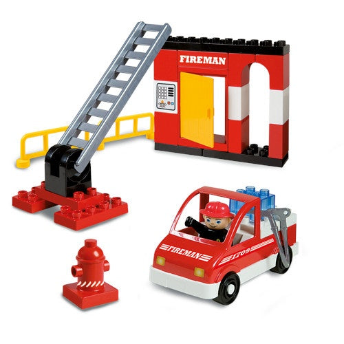 plus brandweer 40-delig multicolor