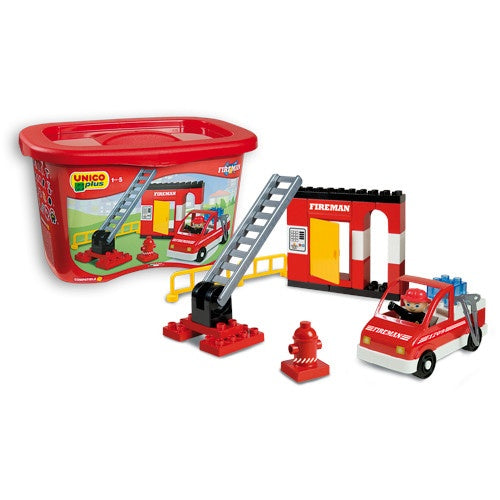 plus brandweer 40-delig multicolor