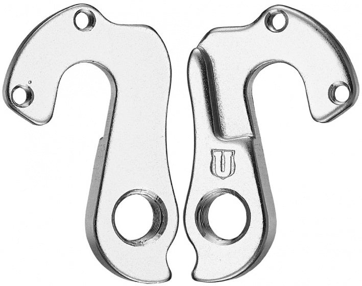 derailleurhanger GH-243 BH 52 mm zilver
