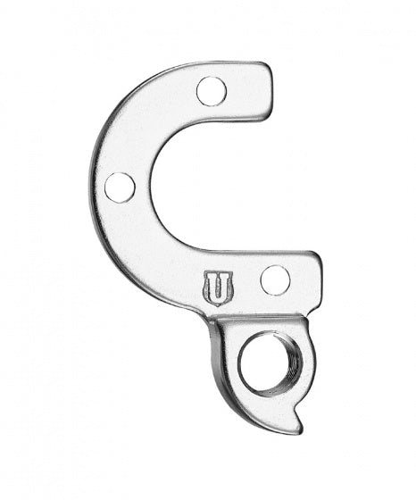 derailleurhanger GH-253 Bulls 60 mm zilver