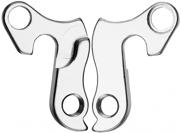 derailleurhanger GH-255 Bulls 60 mm zilver