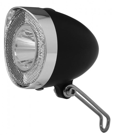 koplamp UN-4915 led batterijen 20 lux zwart