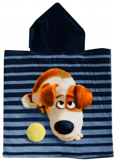 badponcho The Secret Life Of Pets 2 junior 50 x 100 cm