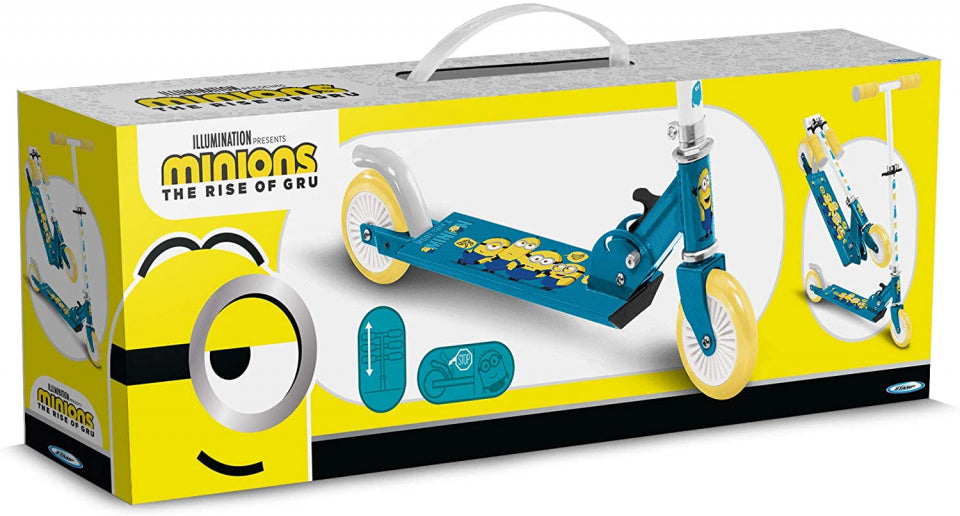 kinderstep Minions 2 Junior Voetrem Blauw/Geel