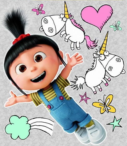 muurstickers Despicable Me Agnes 2 stickervellen