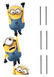 muurstickers Minions chain 2 stickervellen