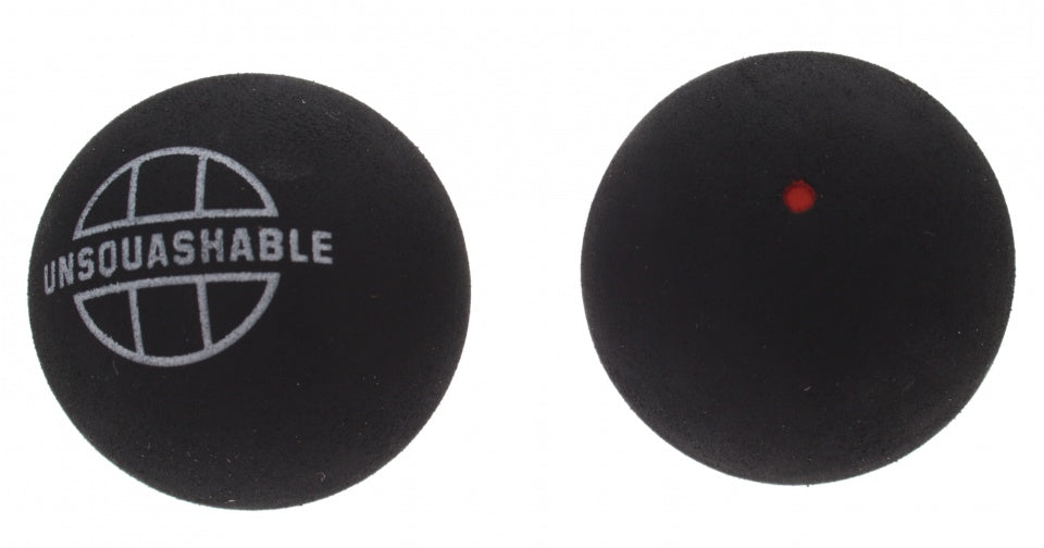 squashballen rode stip zwart 2 stuks