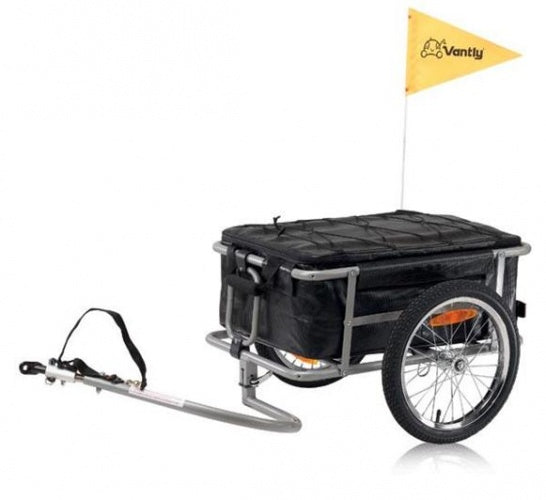 Aanhangwagen 16 Inch Unisex Zwart