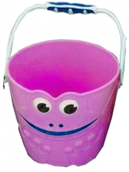 kikker-emmer 18.5 cm roze
