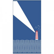 strandlaken Vuurtoren 170 x 90 cm blauw