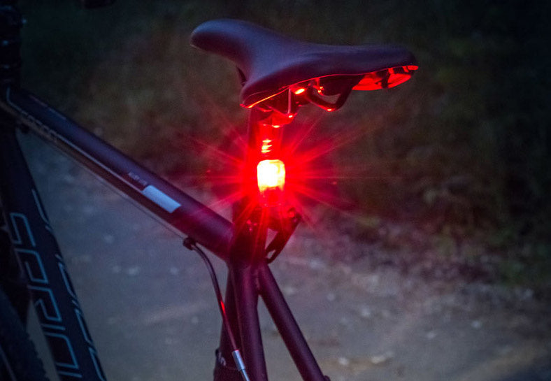 achterlicht Eco light Red RL LED USB zwart 400 m