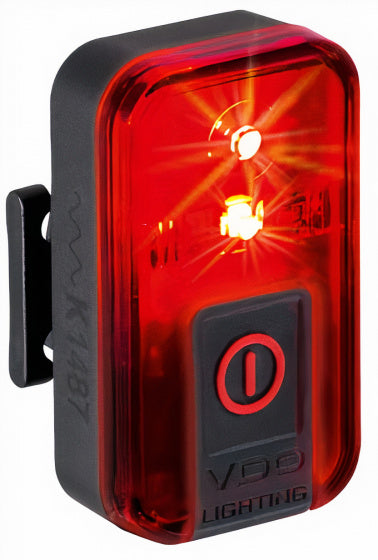 achterlicht Eco light Red RL LED USB zwart 400 m