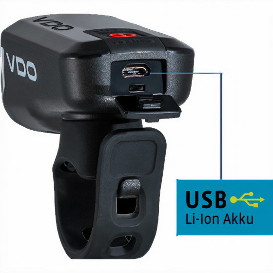 voorlicht Eco light M30 FL 30 LED USB zwart