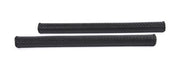 stuurgrepen leer 40 cm Ø2 cm zwart per set