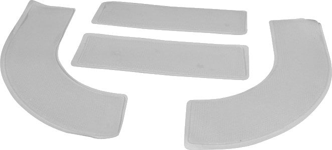 gelstrips voor racestuur transparant 4 stuks
