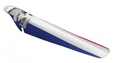achterspatbord Frankrijk MTB 34 cm blauw/wit/rood