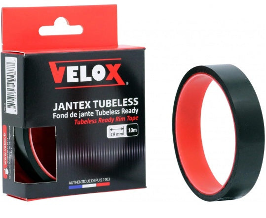 velgtape Route Tubeless Ready 19 mm / 10 meter zwart