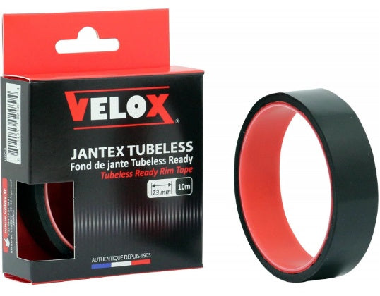 velgtape VTT Tubeless Ready 23 mm / 10 meter zwart