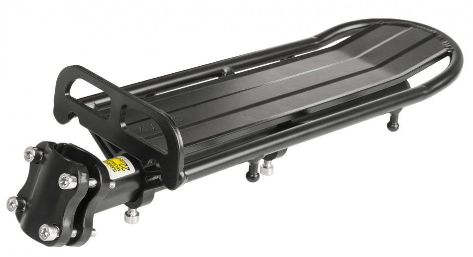 Bagagedrager Screw - On Flex Aluminium Zwart