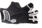 Fietshandschoenen Gel Zilver Zwart Maat L