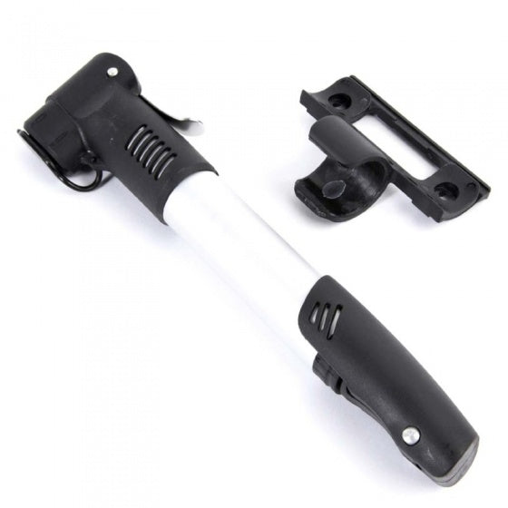 minipomp Telescoop zilver/zwart