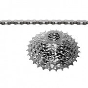 Power set cassette + ketting 8S 11-32T zilver