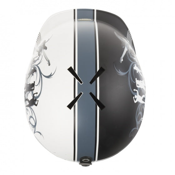 skihelm Dancing junior wit maat 52-57 cm