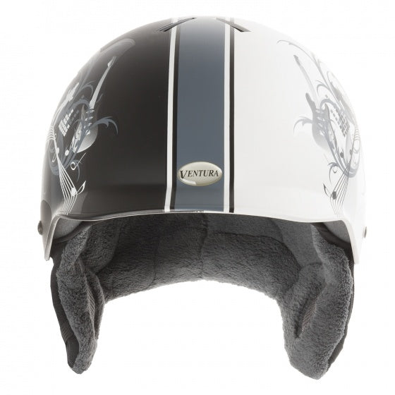skihelm Dancing junior wit maat 52-57 cm