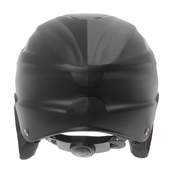 Skihelm Mat Zwart Maat 55/58 cm