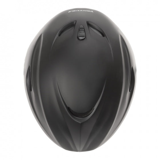 Skihelm Mat Zwart Maat 55/58 cm