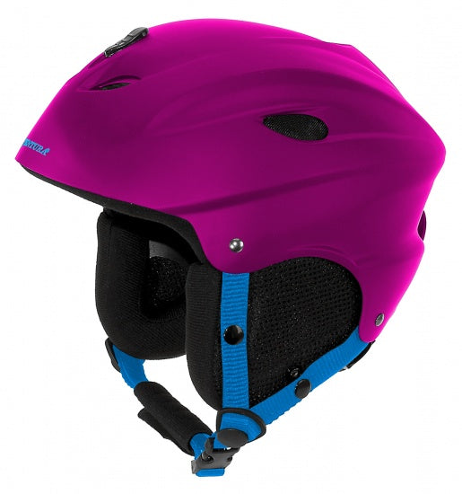 Skihelm Mat Roze Maat 58/61 cm
