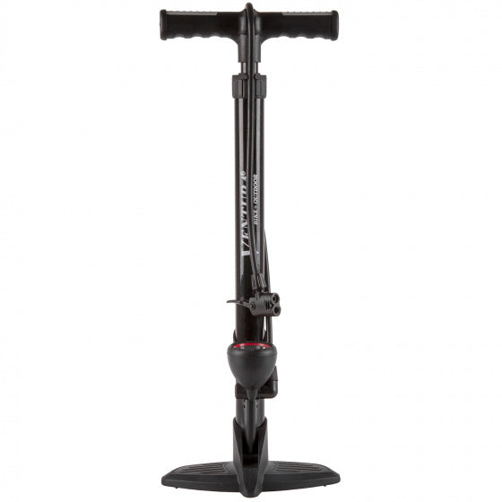 vloerpomp Double Head AV/DV/FV manometer zwart