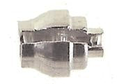 Kabelnippel Weinmann Aluminium Met Gleuf 25 Stuks