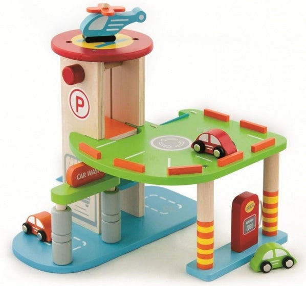 garage speelset 31 cm multicolor