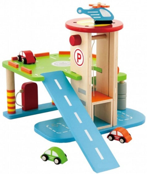 garage speelset 31 cm multicolor