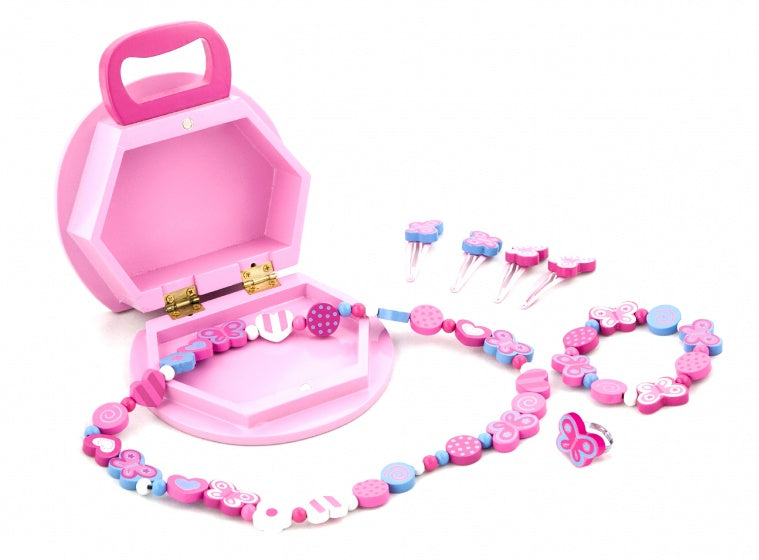 juwelendoosje met sieraden Vlinder
