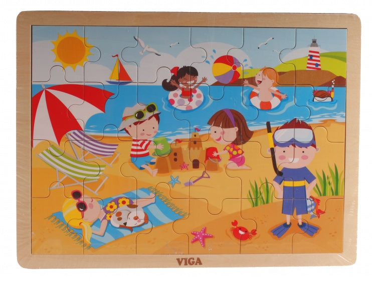 legpuzzel Four Seasons zomer 24 stukjes