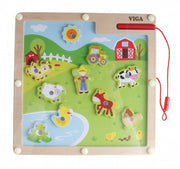 magneetpuzzel boerderij 10 stukjes