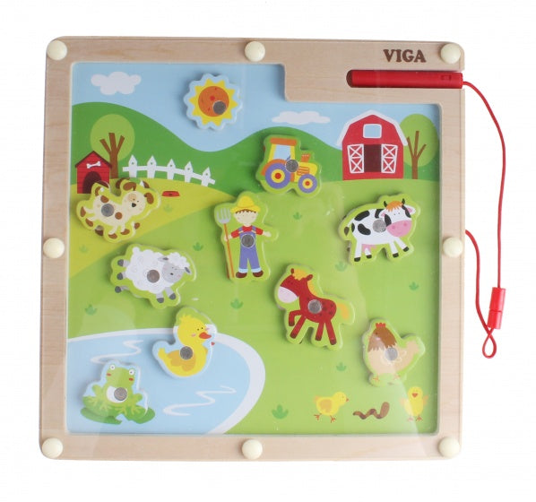 magneetpuzzel boerderij 10 stukjes