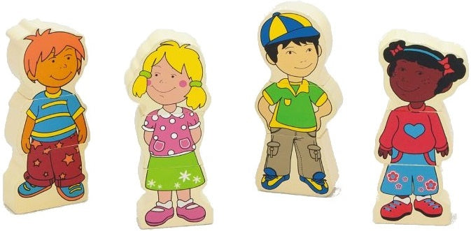 vormenpuzzel Kinderen junior hout 12 stukjes