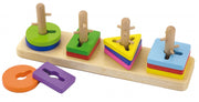 vormenspel 10-delig multicolor