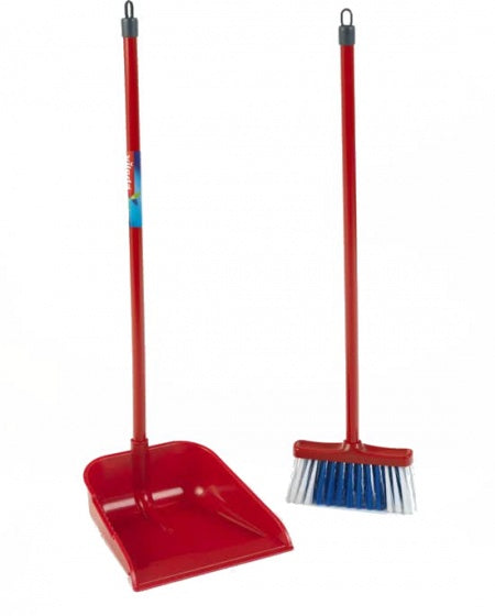steelschep met bezem 60 cm